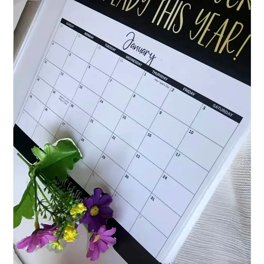 2026 Funny Adult F*ck It Calendar For Tired-A$$ Women